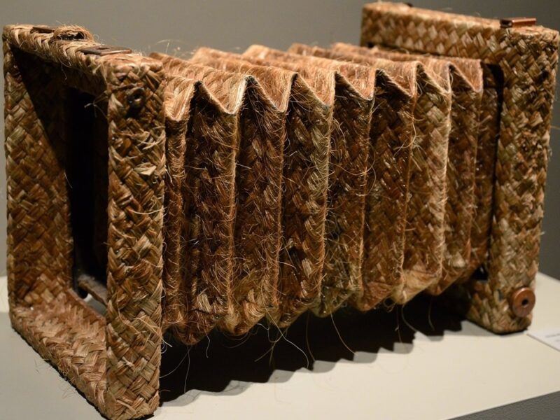 Bellows made of hair
